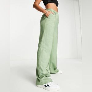 ASOS Design‎ Suit Pants Sz 4 Green